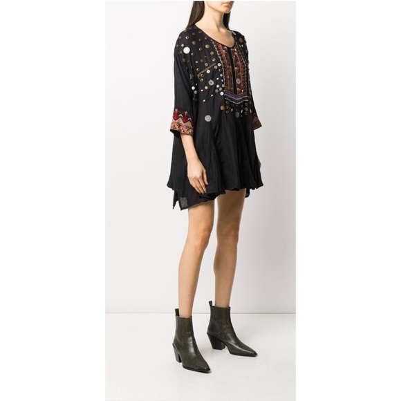 ❤️ NWT Mes Demoiselles embroidered shift dress - Picture 2 of 10